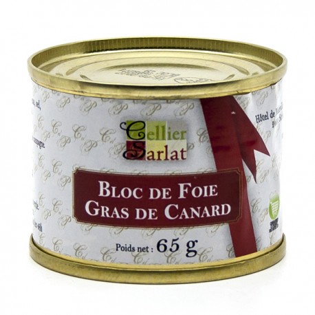 Bloc de Foie Gras de Canard 65g - Panier du Gourmand