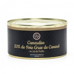 Canardise au Jus de Truffe 20% Foie Gras 130g