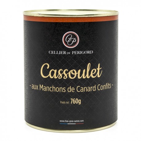 Cassoulet Gastronome aux Manchons de Canard 760g