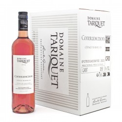 Carton de 6 bouteilles de Tariquet Rosé Contradiction75cl