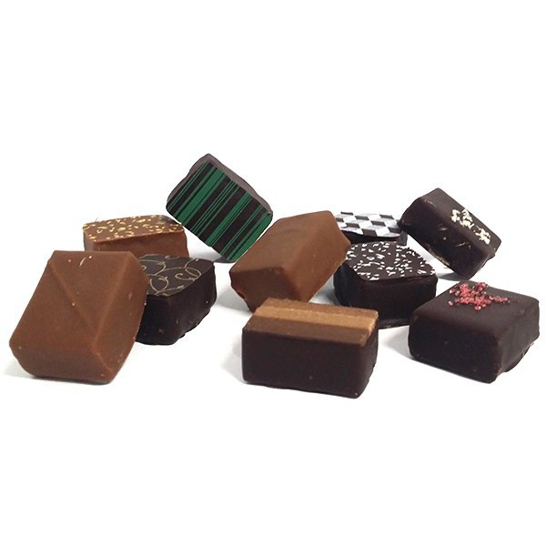 Assortiments de chocolats fins aux noisettes - La Claie choco 350g