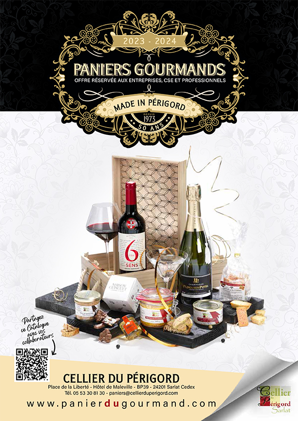 Catalogue CE et Pros Panier du Gourmand Cellier du Périgord 2023
