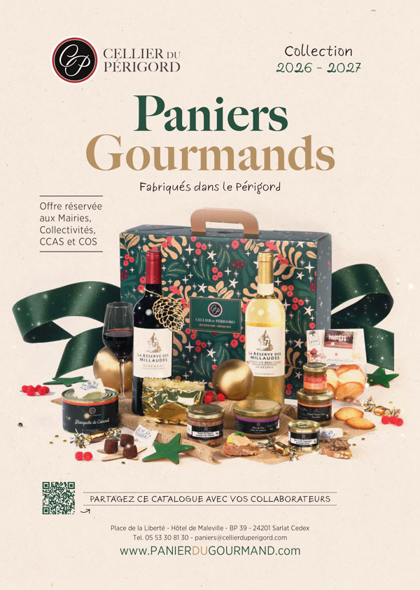 Catalogue Mairies et Collectivités Panier du Gourmand Cellier du Périgord 2026